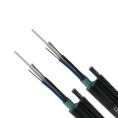 GYTA8S GYTC8S Outdoor Figure 8 Optical Fiber Cable 12 - 144 Core With Steel Messenger