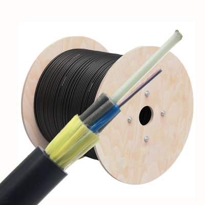 36 Cores ADSS Cable Single Mode G652D G657A Aerial Overhead Self Supporting Fiber Optic Cables Aramid Yarn