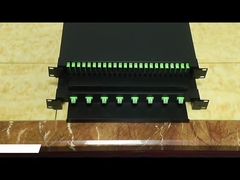 1U ODF καλώδια λήξης οπτικών ινών 12 Port 24 Port 48 Port