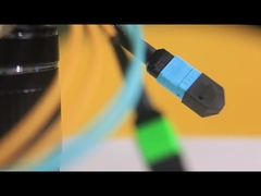 Εταιρική άμεση πώληση Πολυδιάστατο MPO Fiber Optic Patch Cord Indoor Fiber Optic Patch Cord MPO MTP Patch