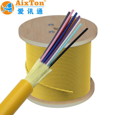 GJFJV/GJFJH 8/12/24 SM Fibers Indoor Distribution Cable for FTTH Communication Cables with G652D/G655/G657