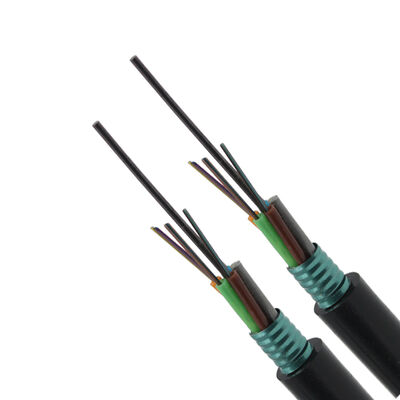 Armored Optical Cable 96 Core G652D Fiber Optic Cable With PE Sheath Steel Wire GYTS Flame-Retardant Communication Cable