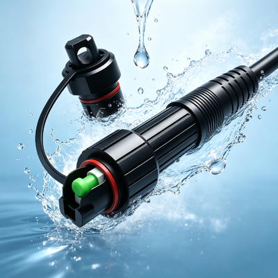 Customized Corning HUAWEI Connector FTTH Outdoor Drop Cable Connector Mini Waterproof Fiber Patch Cord