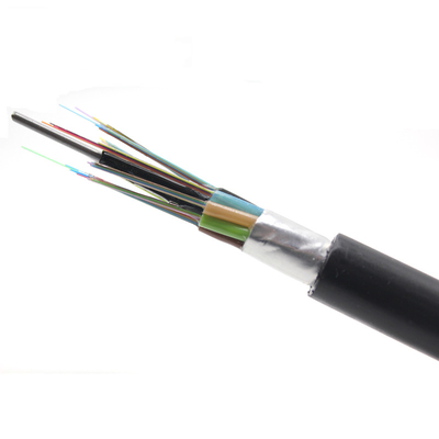 2 4 6 8 24 32 48 84 96 144 288 Cores Armoured Optical Fiber Cable GYTA Gyts