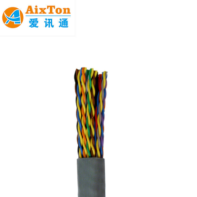 20P 50P 100P 150 ζευγάρι καλώδιο τηλεφώνου στερεό Cat3 24AWG καλώδιο τηλεφωνικής γραμμής διαφορετικό μήκος