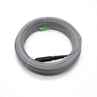LSZH Εξωτερικό Αδιάβροχο FTTH Μονότροπος Δορυφόρος πτώσης οπτικών ινών Σύρματος επικάλυψης 1 2 Κέντρο Corning SC Καλώδια επικοινωνίας 3m
