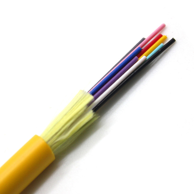 GJFJV 2 24 Core OEM κίτρινο εσωτερικό single mode Multi Mode Multicore Fiber Οπτικό καλώδιο Multi Mode OM1 OM2 Fiber