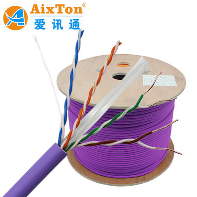 Κατασκευαστής Cat6 305m 1000ft Utp Cable Cat 6 100% Copper Ethernet Cable 23awg