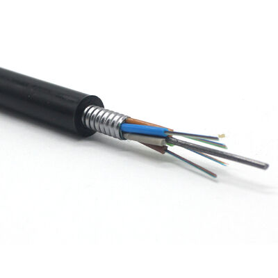 GYTS GYTA53-24B1 Υφασματικό οπτικό καλώδιο CE πιστοποιημένο για υπόγειο με ατσάλινη ταινία θωράκισης και κάλυψη LSZH