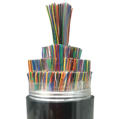 Υπόγειο γεμισμένο τηλεφωνικό καλώδιο πολλαπλών ζευγών Cat3 500 600 1000 ζευγών εξωτερικού χώρου