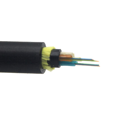 Καλώδιο οπτικών ινών ADSS διπλής θήκης με άνοιγμα 1000μ Μονοτροπικό/Πολυτροπικό Εναέριο χαλαρό σωλήνα