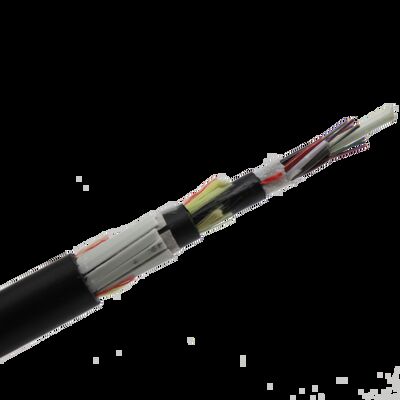 Πλαίσιο FRP ολοδιαλεκτρικό αυτοσυμπαραγόμενο εναέριο καλώδιο διάστημα 120m 96core G652D 4km/reel