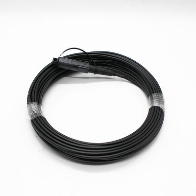 Προσυνδεδεμένο καλώδιο της Corning RRU BBU Fullaxs Flat Drop Cable Round Cable Waterproof Patch Cord